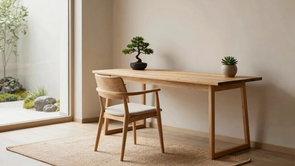 29 Japandi and Zen Home Office Ideas Calm Minimalist Space