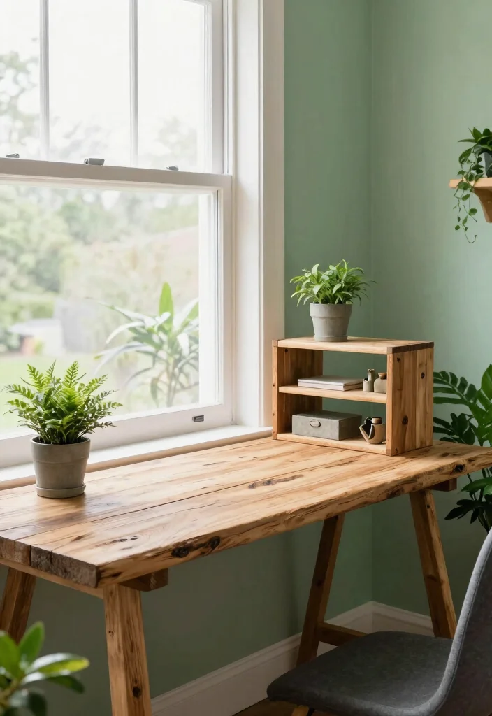 29 Modern Home Office Desk Ideas Clean Lines Big Style - 6. Eco-Friendly Designs 1