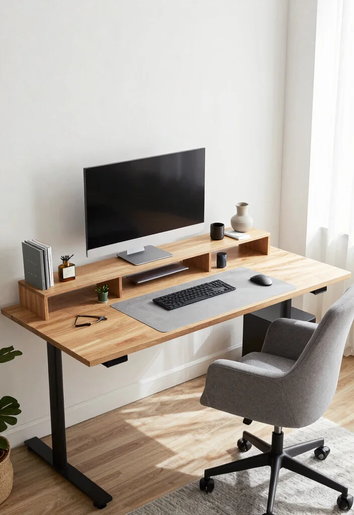 29 Modern Office Tables Ideas Sleek Designs for Every Style - 24. Customizable Setups 1