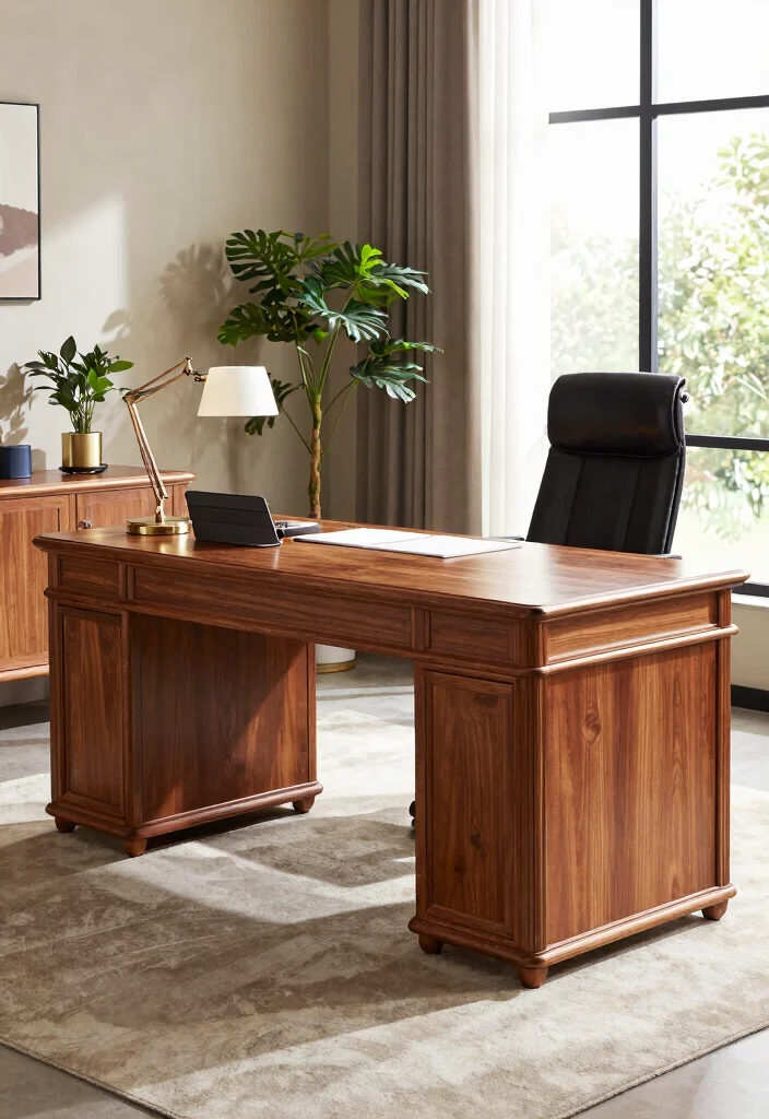 29 Modern Office Tables Ideas Sleek Designs for Every Style - 29. Timeless Designs 1