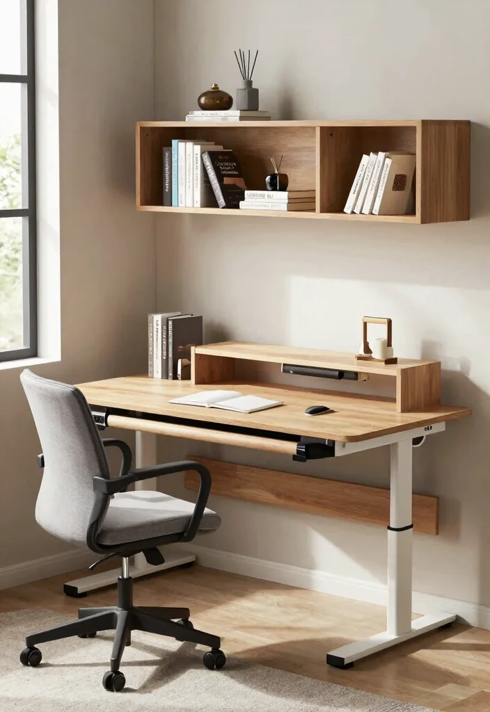 29 Modern Office Tables Ideas Sleek Designs for Every Style - 4. Multifunctional Marvels 1