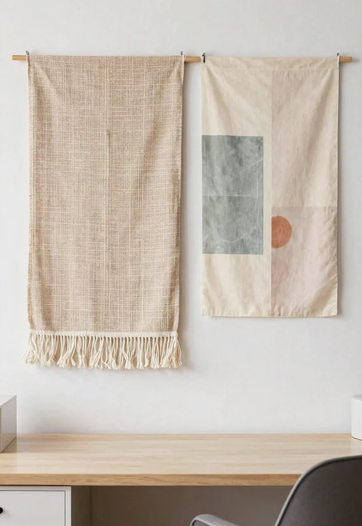 29 Office Back Wall Concepts Stunning Backdrop Decor - 10. Layered Textiles 1