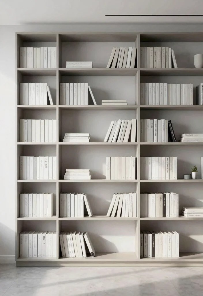 29 Office Back Wall Concepts Stunning Backdrop Decor - 19. Minimalist Home Office Library 1