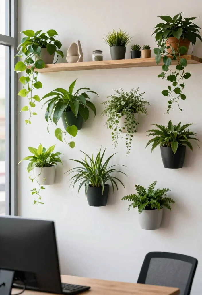 29 Office Back Wall Concepts Stunning Backdrop Decor - 2. Botanical Bliss 1