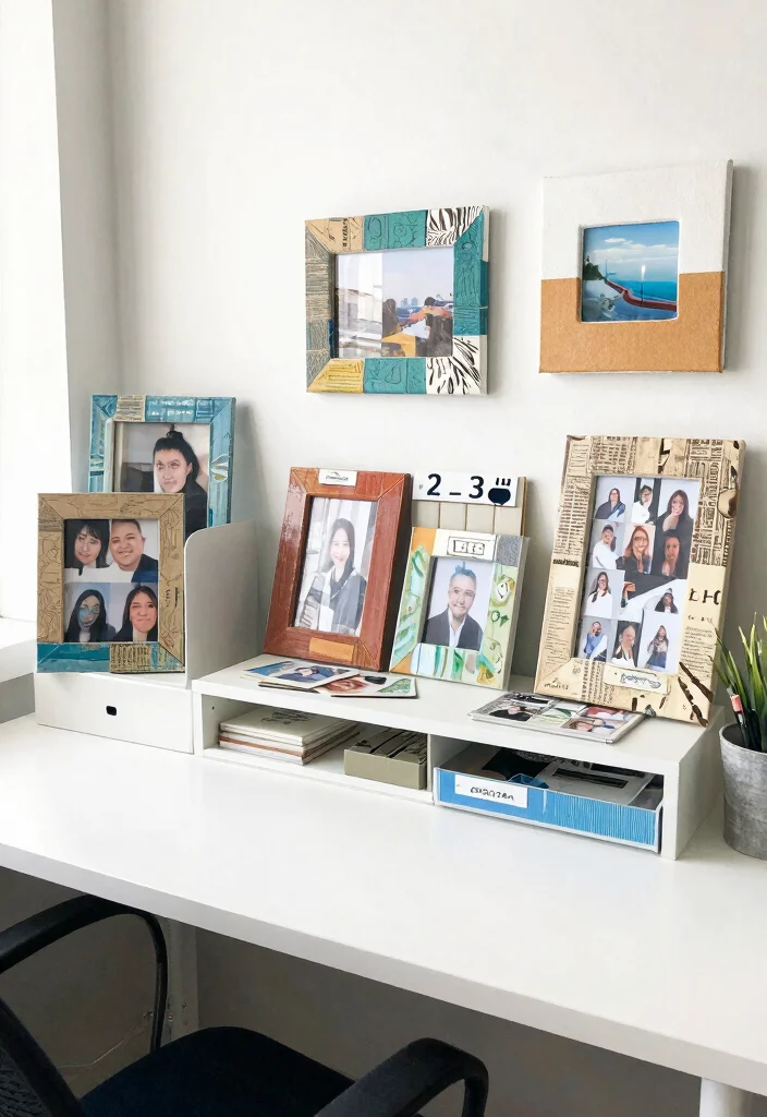 29 Office Desk Decor Ideas for Work Cubicle Women - 26. DIY Desk Decor Projects 1