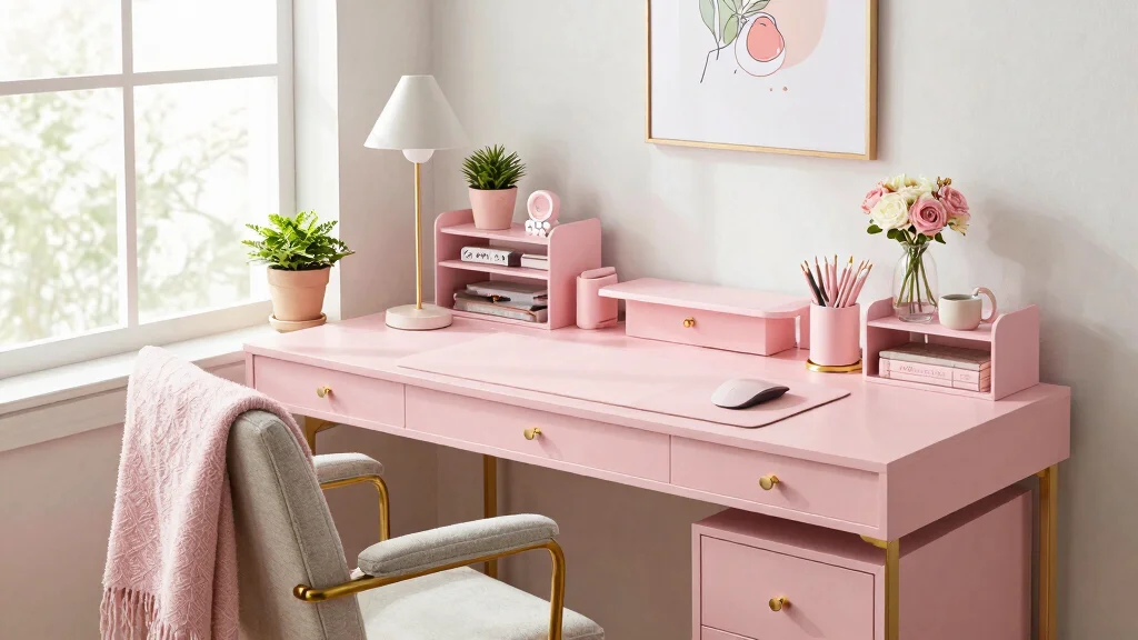 29 Pink Home Office Ideas Whimsical and Feminine Workspace