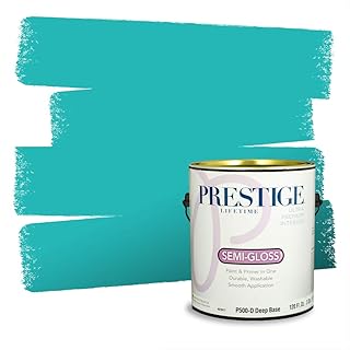 PRESTIGE Paints Interior Paint and Primer In One, 1-Gallon, Semi-Gloss, ...