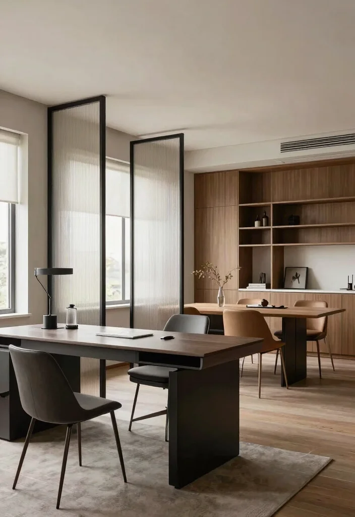 30 Elegant Luxury Home Workspace Ideas Sophisticated Style - 15. Multifunctional Spaces 1