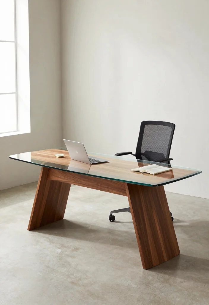 30 Elegant Luxury Home Workspace Ideas Sophisticated Style - 19. Innovative Desk Designs 1