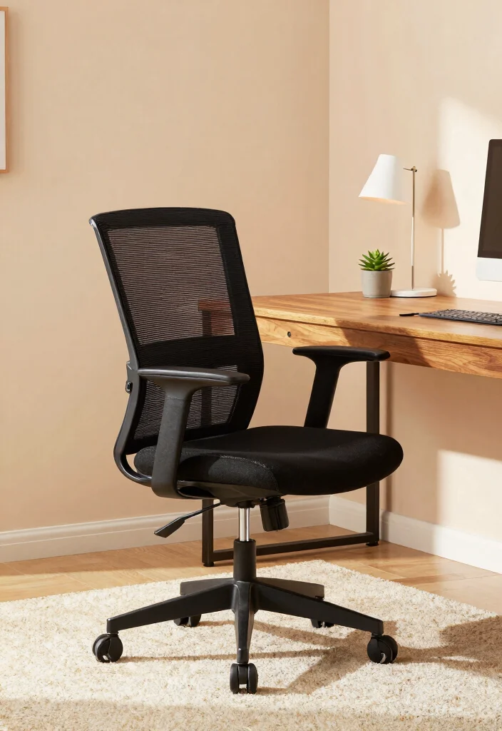 30 Home Office Chair and Accent Furniture Ideas - 1. Modern Ergonomic Office Chair 1
