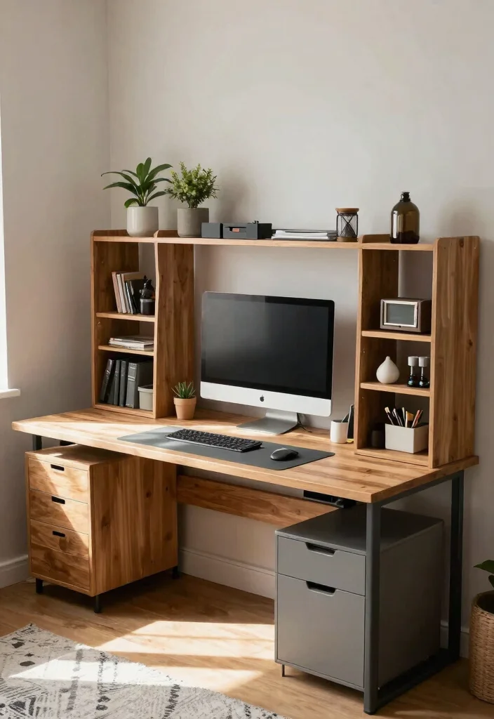 30 Home Office Chair and Accent Furniture Ideas - 24. Customizable Workstations 1