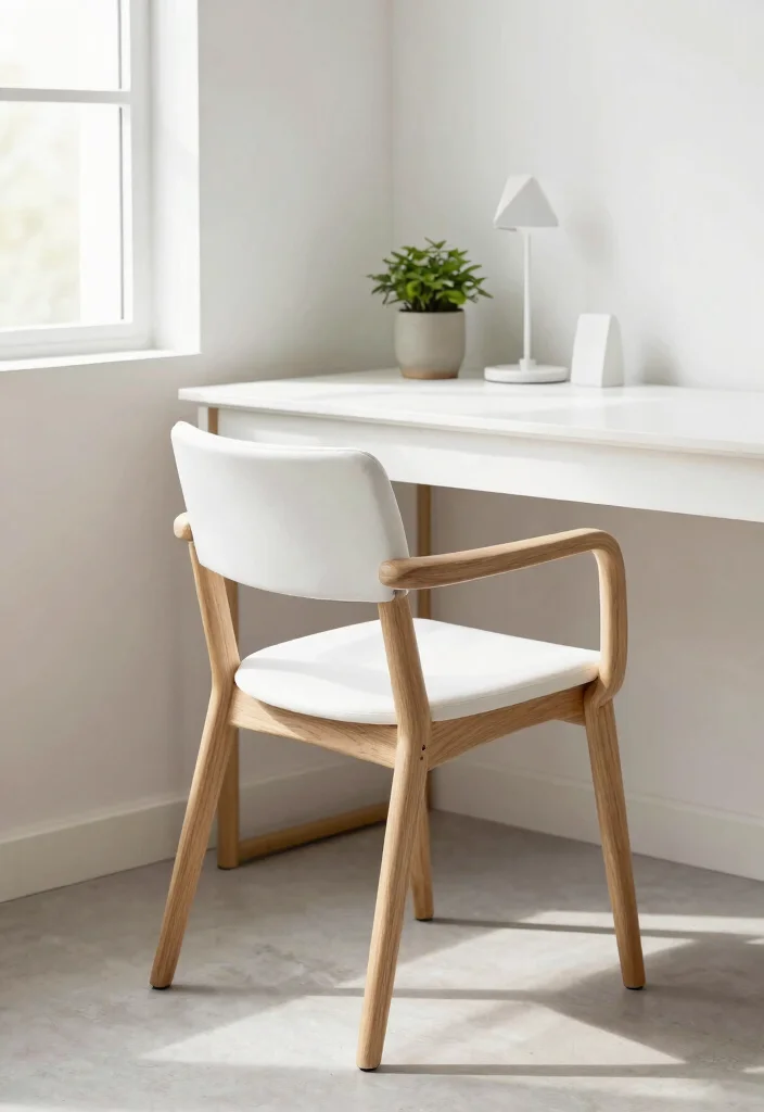 30 Home Office Chair and Accent Furniture Ideas - 5. Space-Saving Stools 1