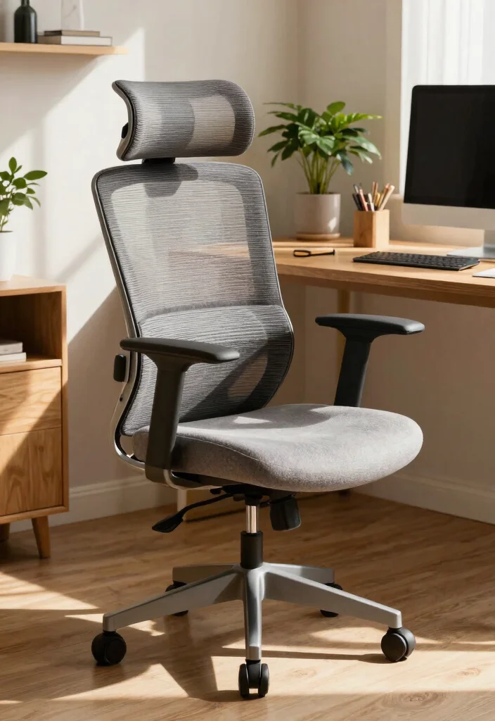 30 Home Office Furniture Ideas Stylish and Functional Picks - 2. Ergonomic Office Chairs for Ultimate Comfort 1