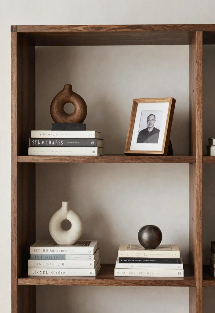 30 Home Office Library Ideas Dreamy Bookshelf Workspace - 6. Artful Display of Books and Decor 1