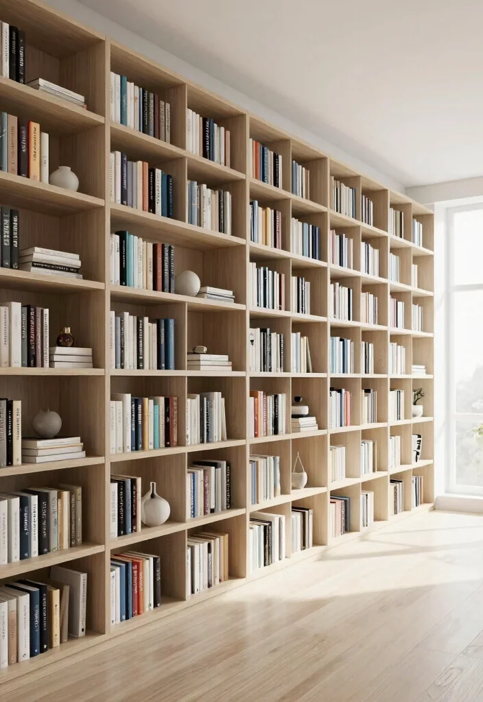 30 Home Office Library Ideas Dreamy Bookshelf Workspace - 7. Vertical Storage Solutions 1