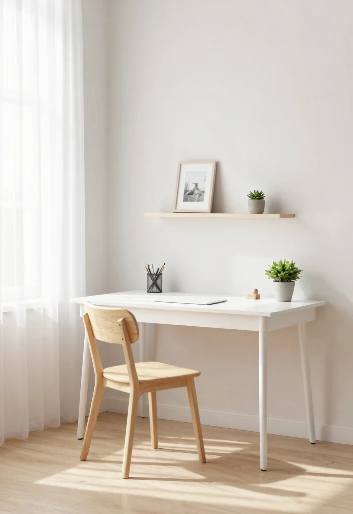30 Lounge Office Room Ideas Where Comfort Meets Work - 1. Minimalist Bliss 1