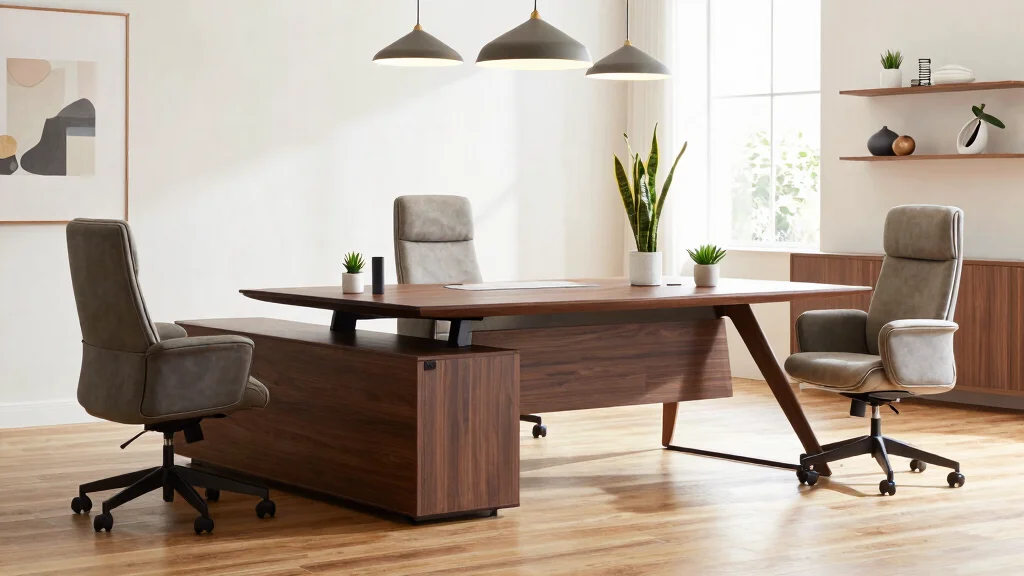 30 Modern Boss Office Table Design Ideas with Style