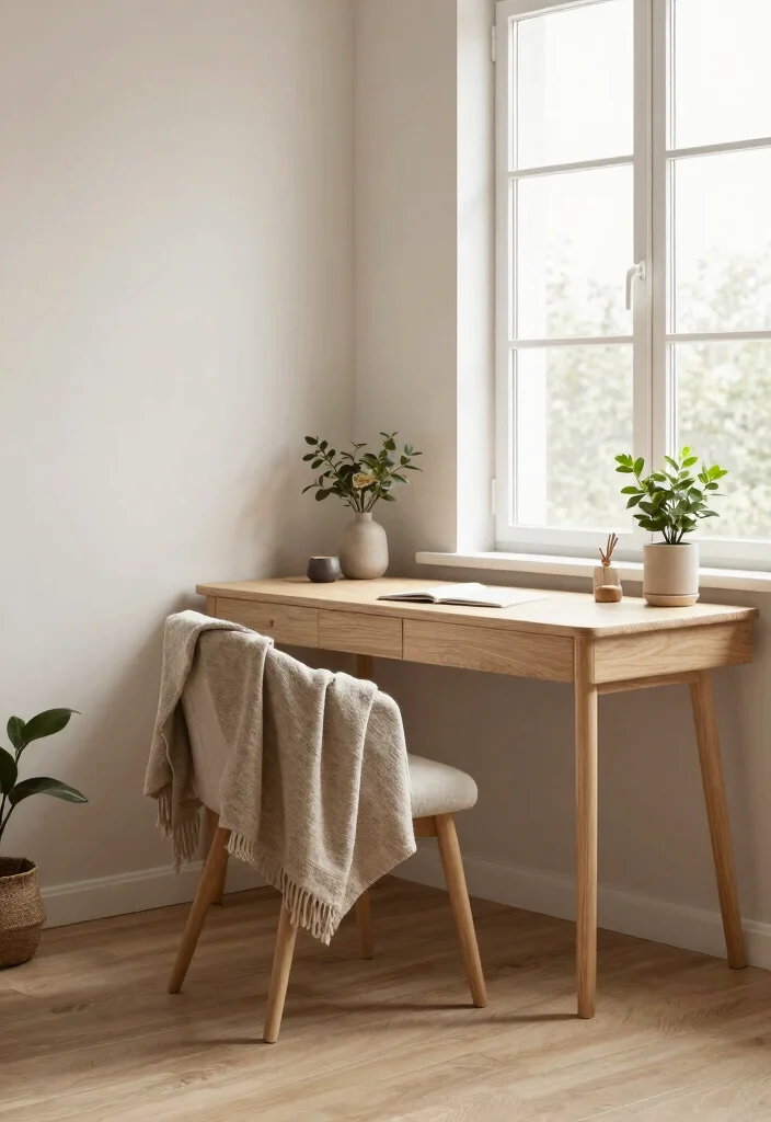 30 Modern Home Office Ideas: Sleek Spaces That Inspire - 11. Scandinavian Minimalism 1