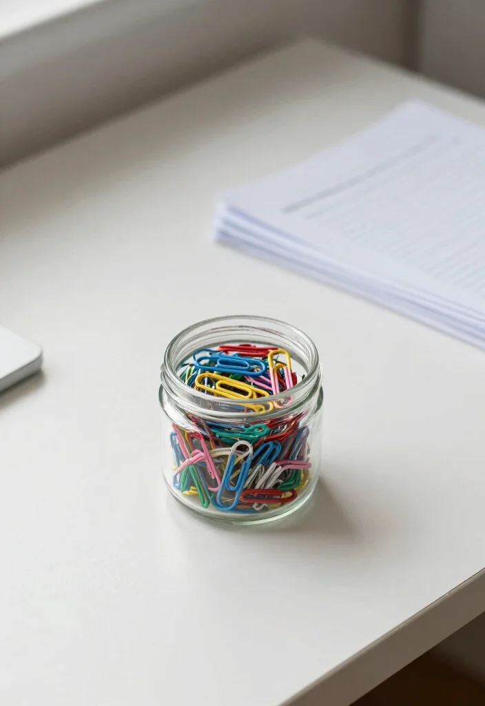 30 Office Files Arrangement Ideas Smart and Stylish - 10. Creative Paper Clips and Fasteners 1