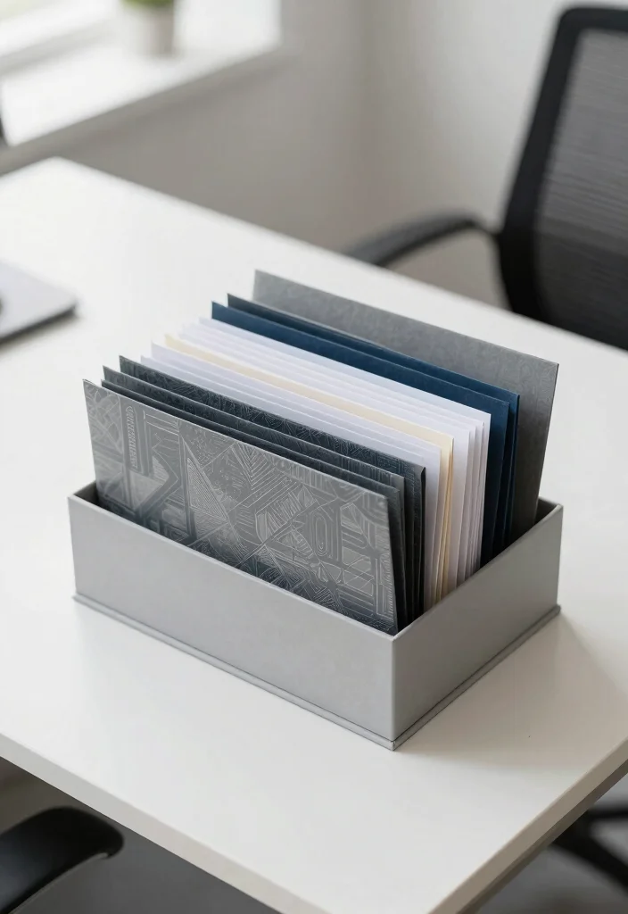 30 Office Files Arrangement Ideas Smart and Stylish - 14. Beautifully Designed Folders 1