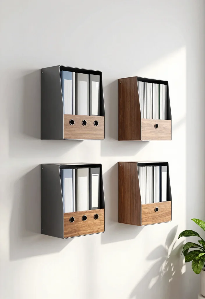 30 Office Files Arrangement Ideas Smart and Stylish - 2. Vertical File Storage 1