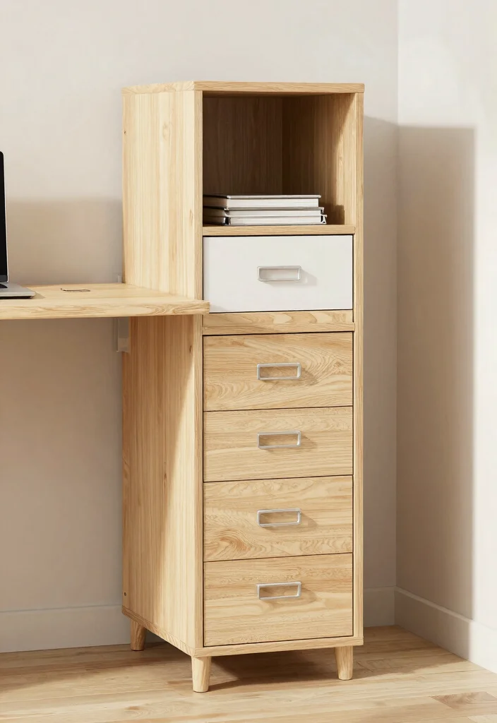 30 Office Filing Cabinet Ideas Stylish Organization - 13. Multi-Functional Cabinets 1