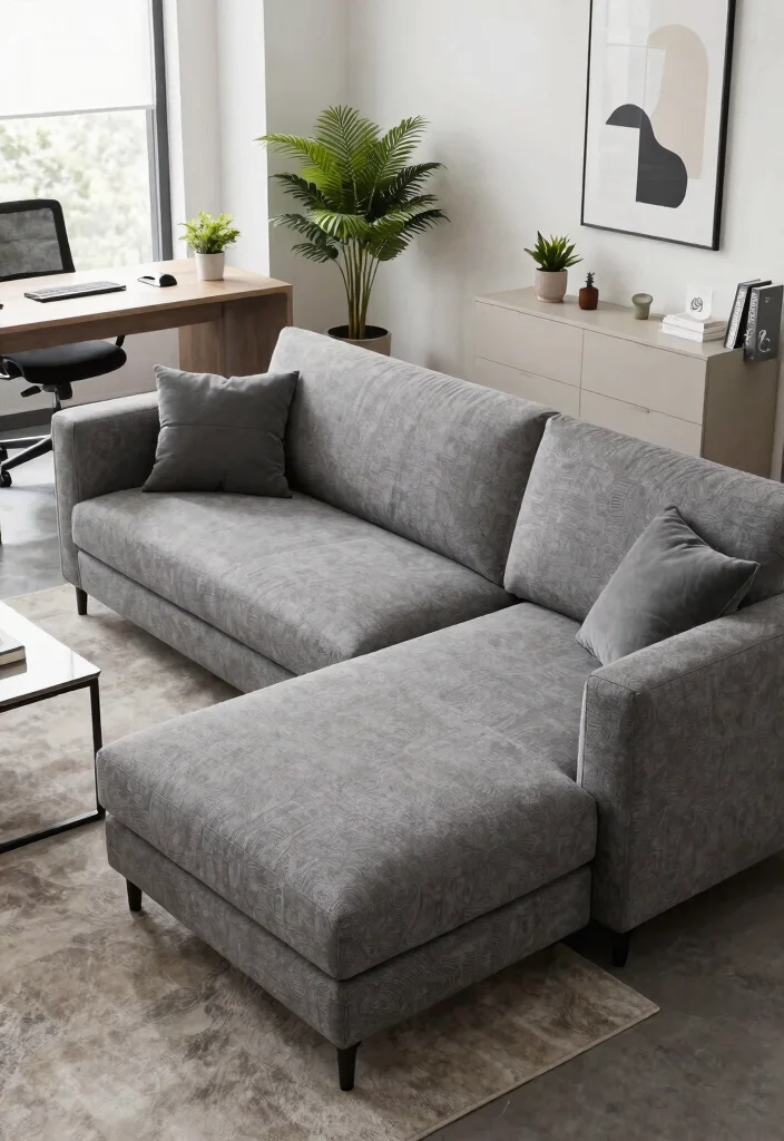 30 Office Sofa Design Concepts Cozy Seating for Your Space - 9. Customizable Sectionals 1