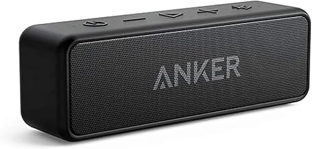 Anker Soundcore 2 Portable Bluetooth Speaker with Stereo Sound, Bluetoot...