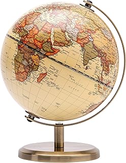 Annova Antique Globe Dia 5.5-inch / 14CM - Educational/Geographic/Modern...