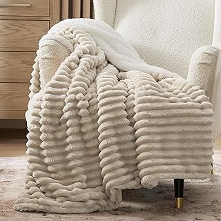 Bedsure Sherpa Throw Blanket for Couch - Super Soft, Comfort Cozy Fleece...