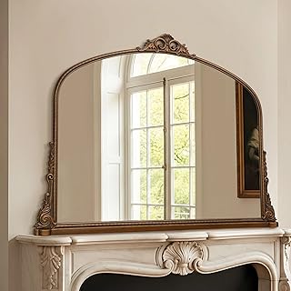 Besdomus Large Arched Vintage Mirror: 29