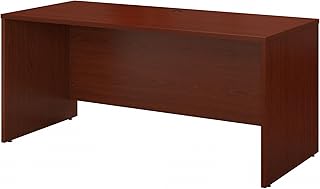 Bush Business Furniture Series C 60W x 24D Credenza Desk in Mahogany, Co...