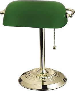 Catalina Lighting 17466-017 13.5'' Traditional Banker's Lamp Light Fixtu...