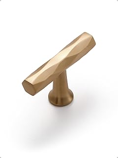 Champagne Bronze Cabinet Knobs 10 Pack Hammered Cabinet Handles Decorati...