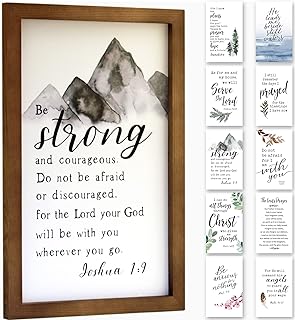 Eden View Home Scripture Wall Art Interchangeable Seasonal Sign 15x10. B...