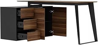 Enchanting 54.3 in. Curiously Shaped Desk That Doubles as a Conversation...