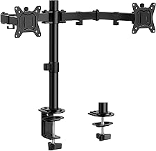 ErGear Dual Monitor Stand, Heavy Duty Adjustable Monitor Desk Mount for ...