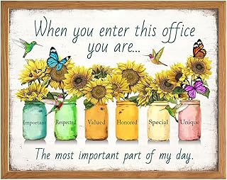 Inspirational Posters For Office 11x14 FRAMED - Inspirational Quotes Wor...