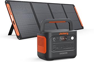 Jackery Solar Generator 1000 v2 with 200W Solar Panel,1070Wh Portable Po...