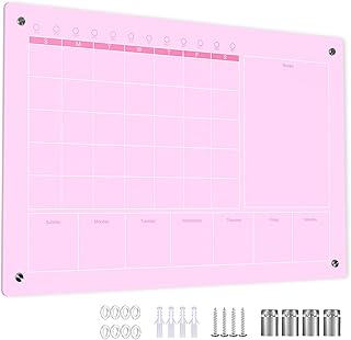 Large Acrylic Calendar for Wall,24