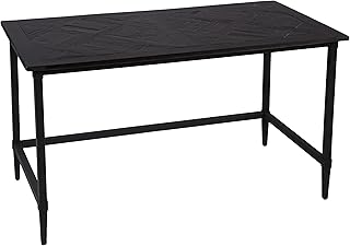 MAKLAINE Modern Reclaimed Wood Desk, 52.5