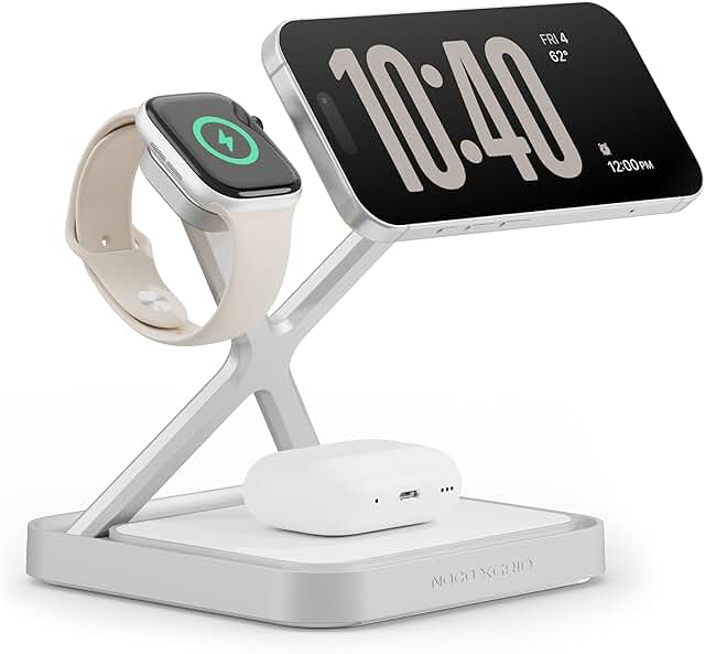 NOCO XGrid XDS3: 3-in-1 Wireless Charging Stand – Charging Station for i...