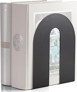 Officemate Heavy Weighted Bookends, Sturdy Office & Home Shelf Organizer...
