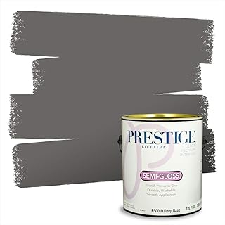 PRESTIGE Paints Interior Paint and Primer In One, 1-Gallon, Semi-Gloss, ...