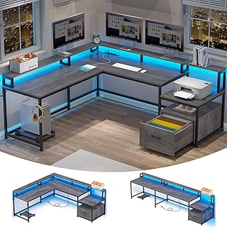 SEDETA L Shaped Desk, 66