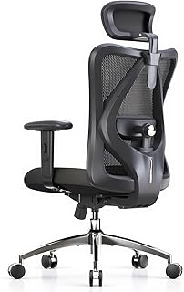 SIHOO M18 Ergonomic Office Chair, High Back Mesh Desk Chair with Adjusta...