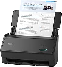 ScanSnap iX2400 High-Speed Simple One-Touch Button Color Document, Photo...