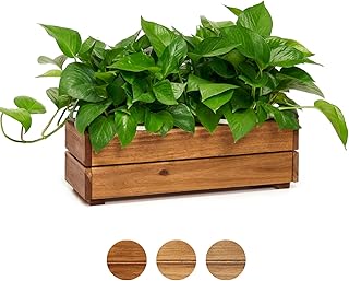 THYOI Premium Wooden Planter Box, Storage Box 17