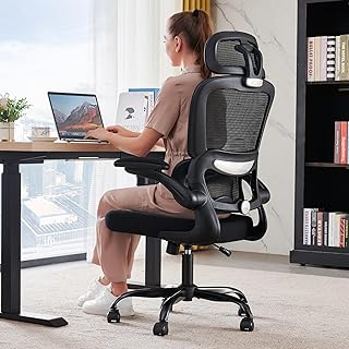TRALT Office Chair Ergonomic Desk Chair, 330 LBS Home Mesh Office Desk C...
