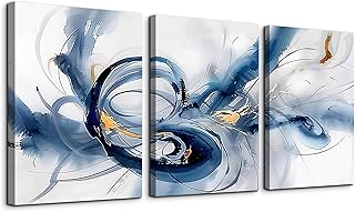 TTHYUEWS Abstract Wall Art For Living Room Canvas Wall Decor For Bedroom...